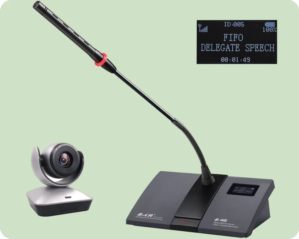 Mikrofon delegata w paśmie 2.4GHz w technologii cyfrowej