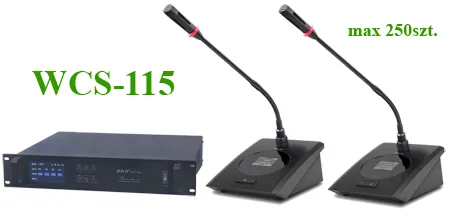zestaw cyfrowych mikrofonów bezprzewodowych BKR WCS-115