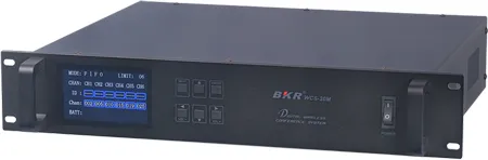 Cyfrowy odbiornik BKR WCS-20M Odbiornik bezprzewodowych mikrofonów konferencyjnych BKR WCS-20M