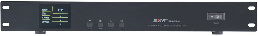 Jednostka centralna do mikrofonowego systemu przewodowego BKR BLS-351M