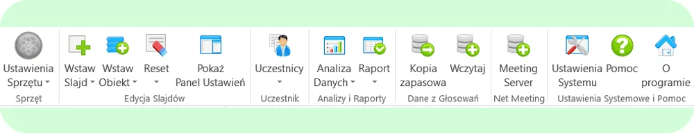 Rozbudowane menu ARS PPT