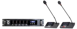 System mikrofonów bezprzewodowych, sterowanych YARMEE YCU892