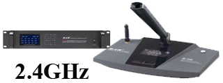 Nowoczesne mikrofony bezprzewodowe na 2.4GHz z Video Tracking BKR DCS-E2403