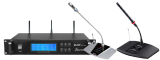 Nowoczesne mikrofony bezprzewodowe z Video Tracking BKR WCS-206