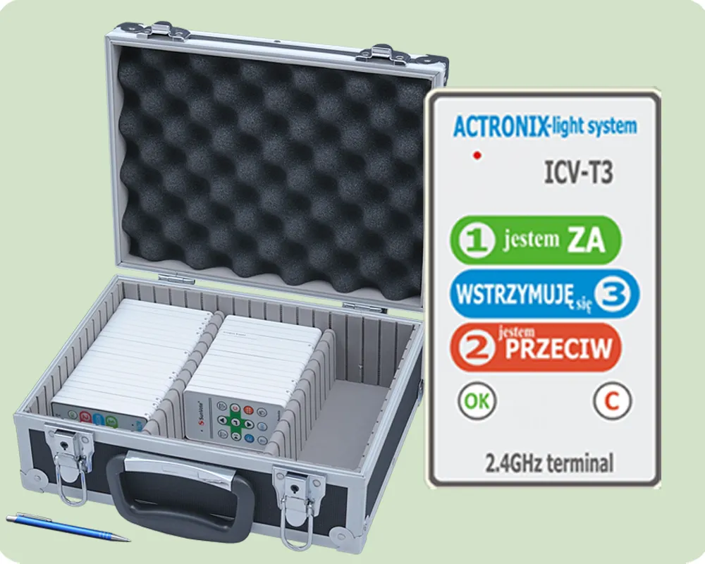 Mały zestaw do elektronicznego głosowania